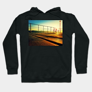 sunrise on the deck Hoodie